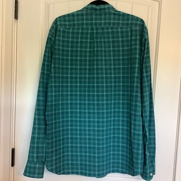 J. Crew Secret Wash Plaid Button Down Shirt 😎💜🖤 - Picture 4 of 4